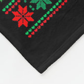 I'm Participating Leave Me Alone Ugly Christmas Sw Fleece Deken (Hoek)