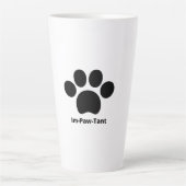 Im-Paw-Tant Latte Mug (Devant)