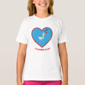 I'm Quackers for you T-shirt (Voorkant)