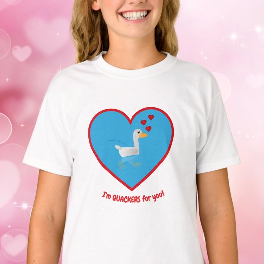 I'm Quackers for you T-shirt