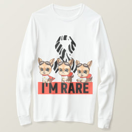 I'm Rare JJ 3 Poses T-shirt met lange mouwen