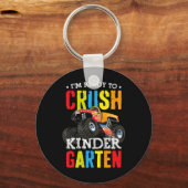 Im Ready To Crush Kindergarten Monster Truck Ck To Sleutelhanger (Voorkant)