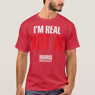 IM REAL NOT AI HARRISWALZ TShirt