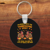 I'm Really Into The Thanksgiving Srt I've Given Th Sleutelhanger (Voorkant)