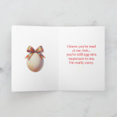 I'm really Sorry | Funny Chicken | Let's Make Up Kaart (Binnen)