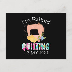 Im Remoe Quilting is mijn liefdesgrappige kwilting Briefkaart
