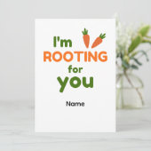 I'm Rooting for You Kaart (Staand voorkant)