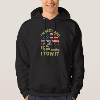 Im Sexy en ik gooien het Caravan Camping Rv Traile Hoodie