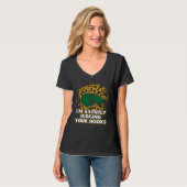 Im Silently Judging Your Hooks Boxing Coach  Boxer T-shirt (Voorkant volledig)