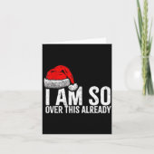 I'm So Over This Already, Funny Inappropriate Chri Kaart (Voorkant)