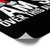 I'm So Over This Already, Funny Inappropriate Chri Poster (Hoek)