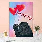 "I'm so sorry" Acryl Bord (Huwelijk)