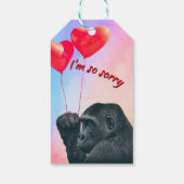 "I'm so sorry" Cadeaulabel (Achterkant)