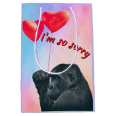 "I'm so sorry" Medium Cadeauzakje (Voorkant)