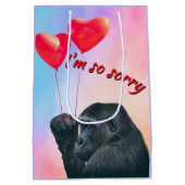 "I'm so sorry" Medium Cadeauzakje (Achterkant)