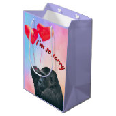 "I'm so sorry" Medium Cadeauzakje (Achterkant Gekanteld)