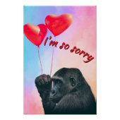 "I'm so sorry" Perfect Poster (Voorkant)