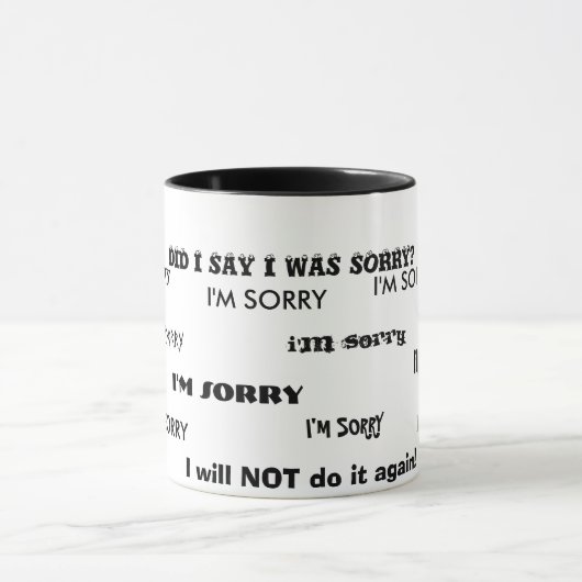 "I'M SORRY"-MOK" MOK (Midden)