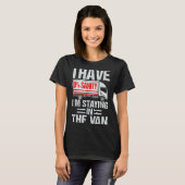 I'm Staying In Tha Van Funny Phasmophobia Gamer Me T-shirt (Voorkant volledig)