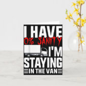 I'm Staying In Tha Van Funny Phasmophobia Gamer Wo Kaart (Gele Bloem)