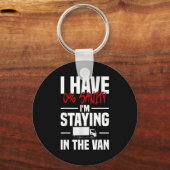 I'm Staying In Tha Van Funny Phasmophobia Women's  Sleutelhanger (Voorkant)