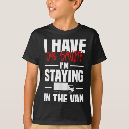 I'm Staying In Tha Van Funny Phasmophobia Women's  T-shirt (Voorkant)