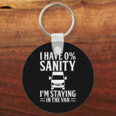 I'm Staying In Tha Van Phasmophobia Funny Drivers  Sleutelhanger (Voorkant)