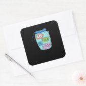 Im Stuck On You Sticker Minimal Love Design  (Enveloppe)