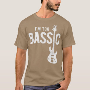 Im te Bassic Guitar Bass Player 1831 T-shirt