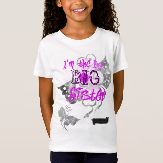 Im the Big Sister T-shirt (Voorkant)