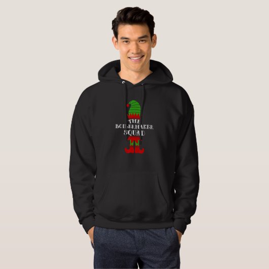 I'm the Boilermaker elf squad matching family team Hoodie (Voorkant volledig)