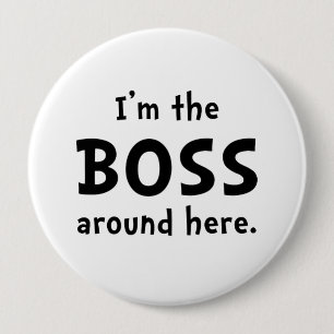 Im The Boss Ronde Button 4,0 Cm