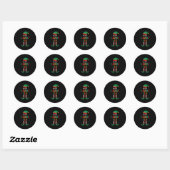 Im The Cookie Elf Matching Christmas Ronde Sticker (Vel)