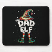 I'm The Dad Elf Family Matching Group Christmas Muismat (Voorkant)