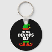 I'm The Devops Elf Family Pajama Christmas Enginee Sleutelhanger (Voorkant)