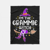 Im The Grammie Witch Halloween Matching Group Cost Fleece Deken (Voorkant)