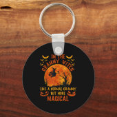 I'm The Grammy Witch Like A Normal Grandma Hallowe Sleutelhanger (Voorkant)