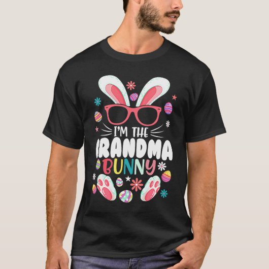 I'm The Grandma Bunny Matching Family Easter Party T-shirt (Voorkant)