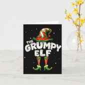 I'm The Mpy Elf Family Matching Group Christmas Kaart (Gele Bloem)