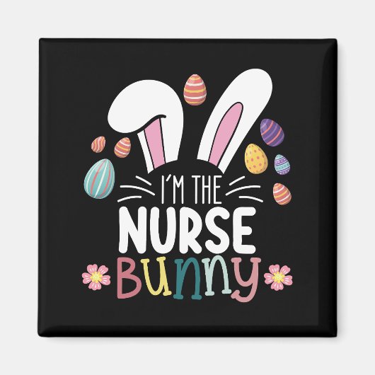 I'm The Nurse Bunny Easter Matching Magneet (Voorkant)