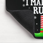 I'm The Oldest Elf Funny Christmas Family Matching Muismat (Hoek)