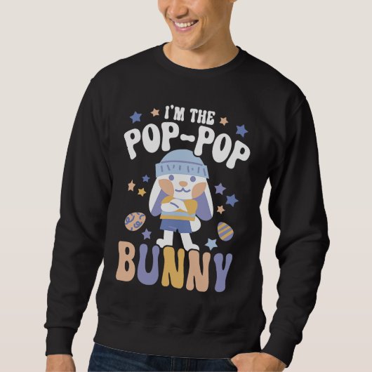 I'm The Pop Pop Bunny Rabbit Whisperer Animal Bunn Trui (Voorkant)