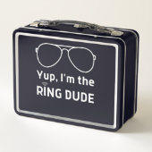 Im the ring dude funny wedding ring kids (Achterkant)
