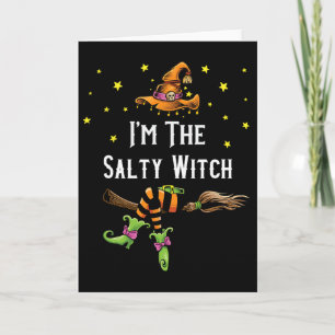 Im The Salty Witch Halloween Matching Group Costum Kaart