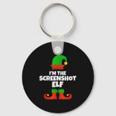I'm The Screenshot Elf Family Pajama Christmas Fun Sleutelhanger (Voorkant)