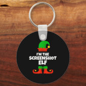 I'm The Screenshot Elf Family Pajama Christmas Fun Sleutelhanger (Voorkant)