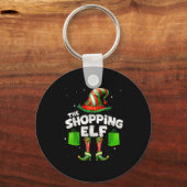 I'm The Shopng Elf Family Matching Group Christmas Sleutelhanger (Voorkant)