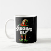 I'm The Singing Elf Family Matching Group Christma Koffiemok (Links)