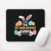 Im The Software Engineer Bunny Developer Easter  Muismat (Met muis)