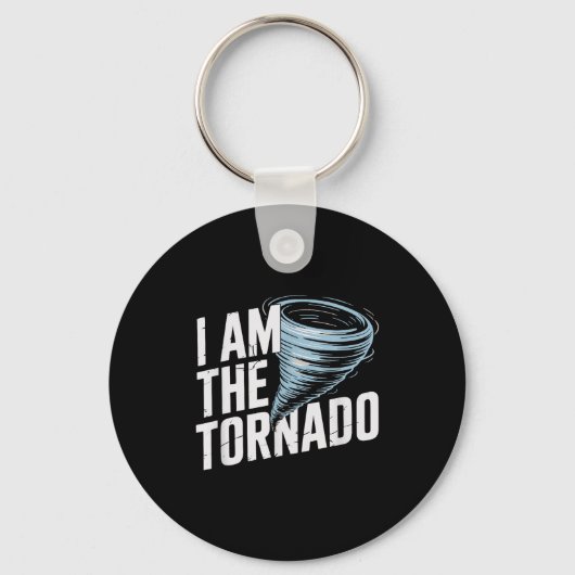 I'm The Tornado Funny Meteorologist Weather Men Ki Sleutelhanger (Voorkant)